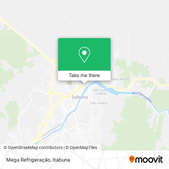 Mega Refrigeração map