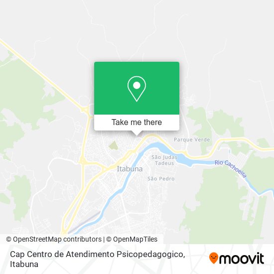 Cap Centro de Atendimento Psicopedagogico map