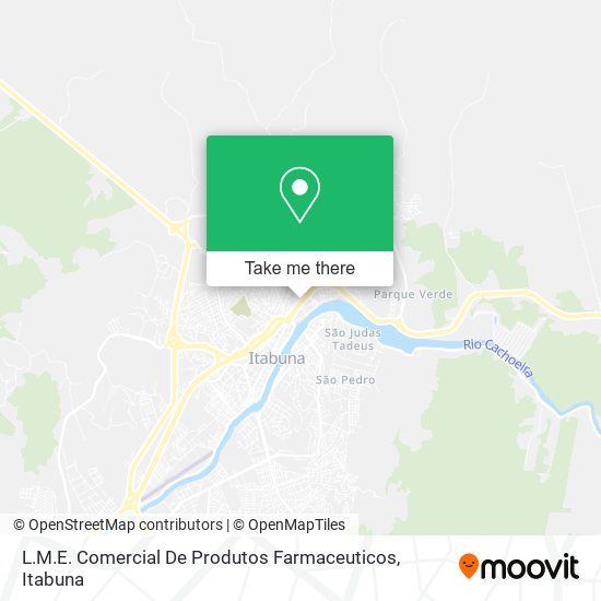 L.M.E. Comercial De Produtos Farmaceuticos map