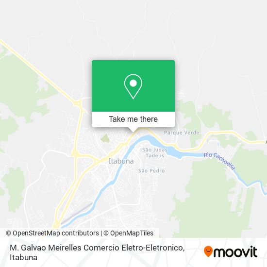 M. Galvao Meirelles Comercio Eletro-Eletronico map