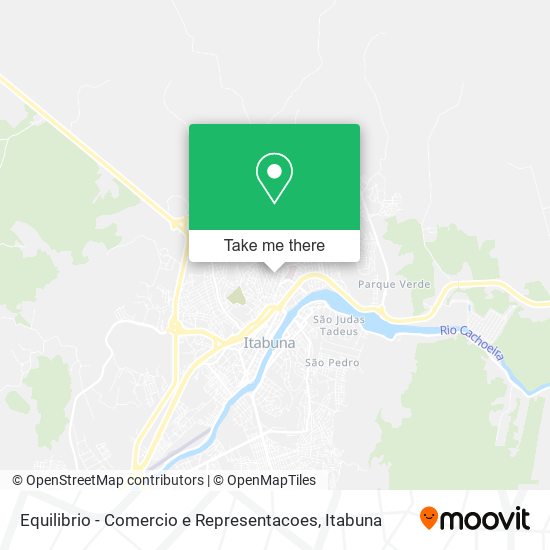 Equilibrio - Comercio e Representacoes map