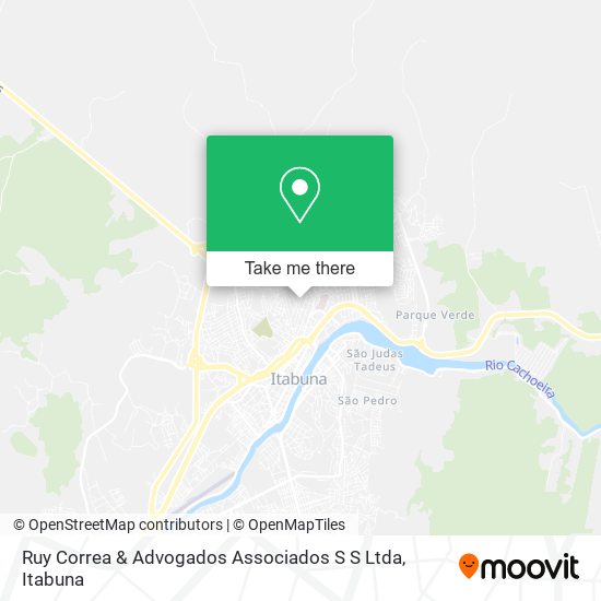 Mapa Ruy Correa & Advogados Associados S S Ltda