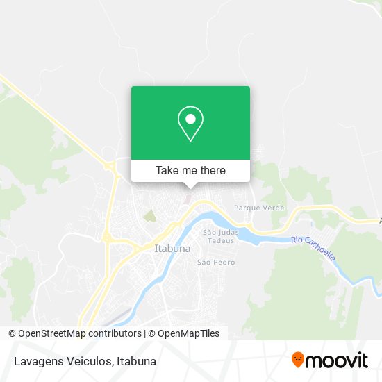Lavagens Veiculos map