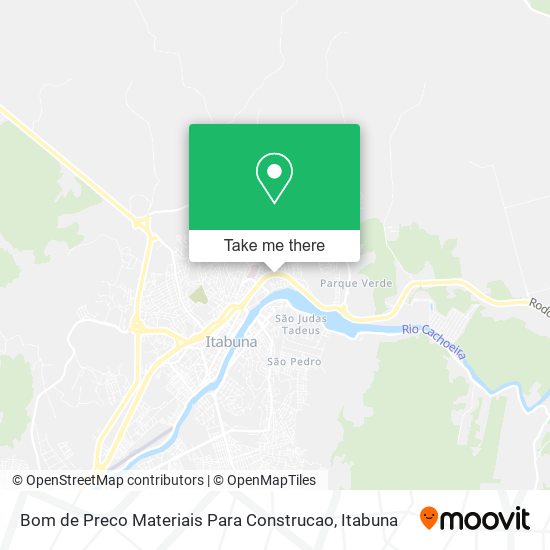 Mapa Bom de Preco Materiais Para Construcao