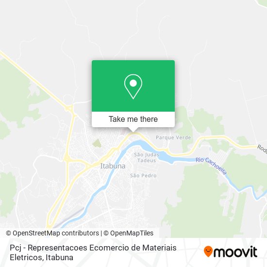 Pcj - Representacoes Ecomercio de Materiais Eletricos map