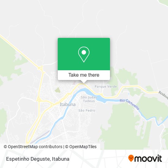 Espetinho Deguste map