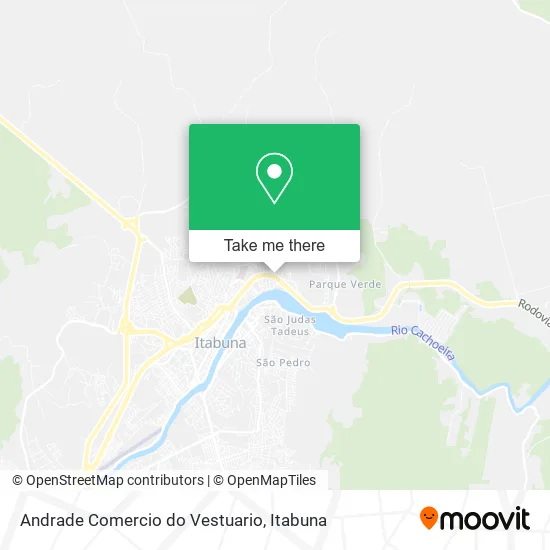 Andrade Comercio do Vestuario map
