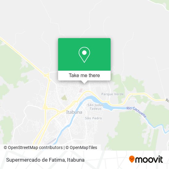 Mapa Supermercado de Fatima