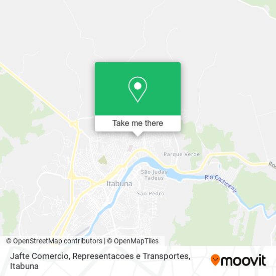 Jafte Comercio, Representacoes e Transportes map