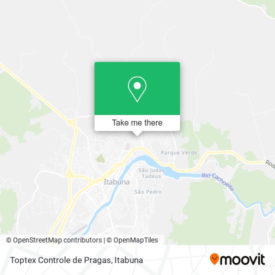 Toptex Controle de Pragas map