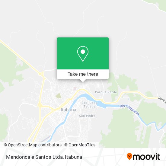 Mendonca e Santos Ltda map