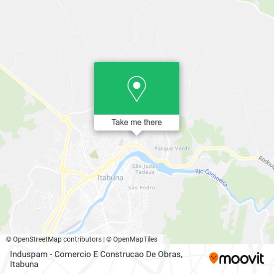 Mapa Induspam - Comercio E Construcao De Obras