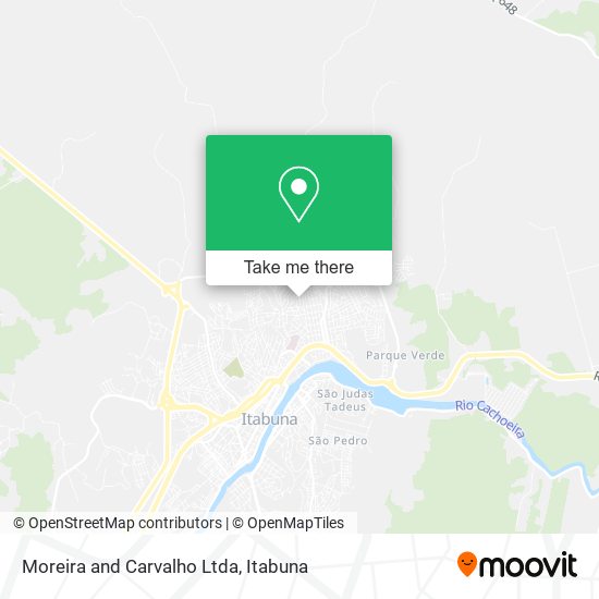 Moreira and Carvalho Ltda map