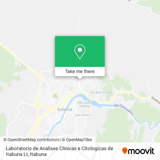 Laboratorio de Analises Clinicas e Citologicas de Itabuna Lt map