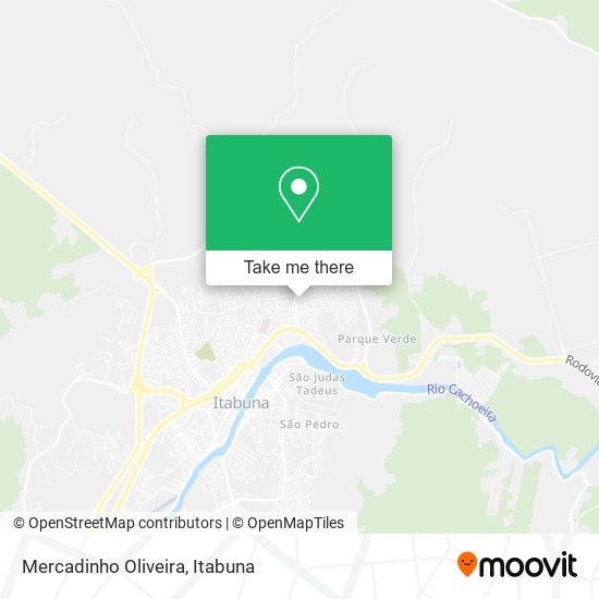 Mercadinho Oliveira map
