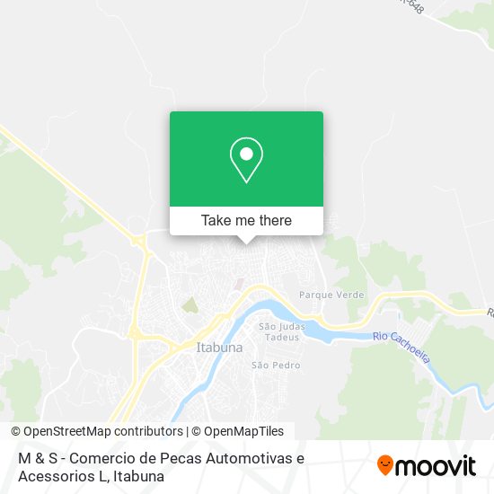 Mapa M & S - Comercio de Pecas Automotivas e Acessorios L