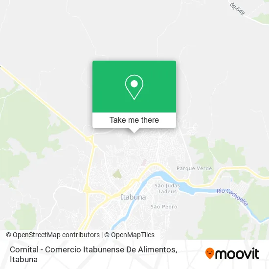 Comital - Comercio Itabunense De Alimentos map