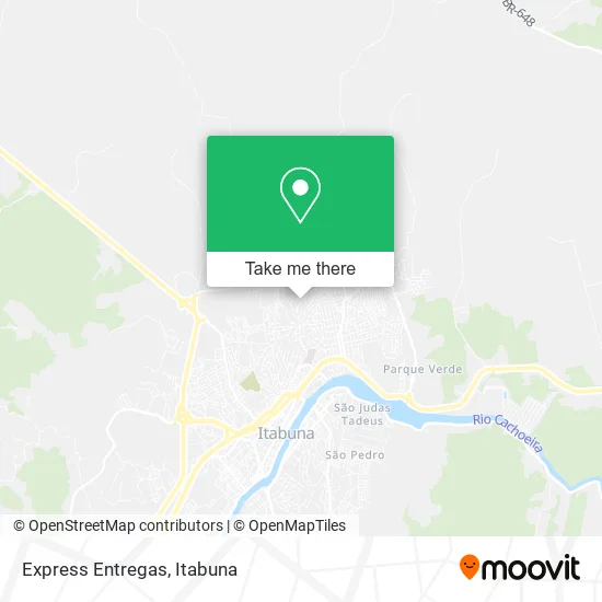 Express Entregas map