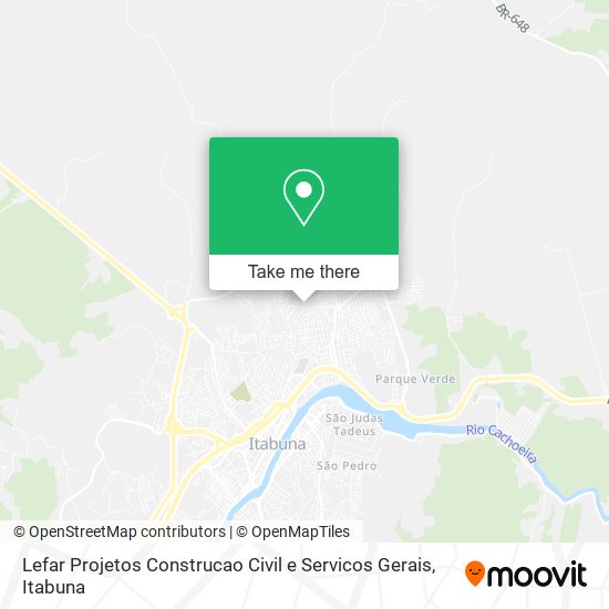 Lefar Projetos Construcao Civil e Servicos Gerais map