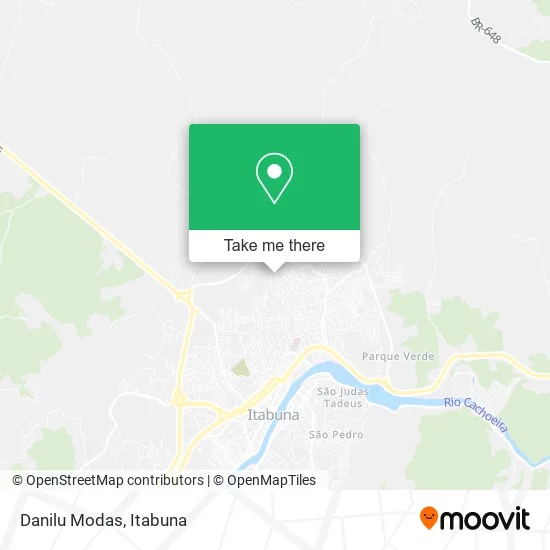 Danilu Modas map