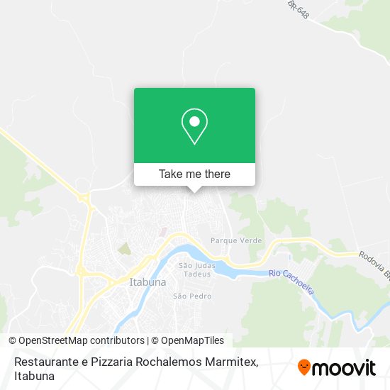 Restaurante e Pizzaria Rochalemos Marmitex map