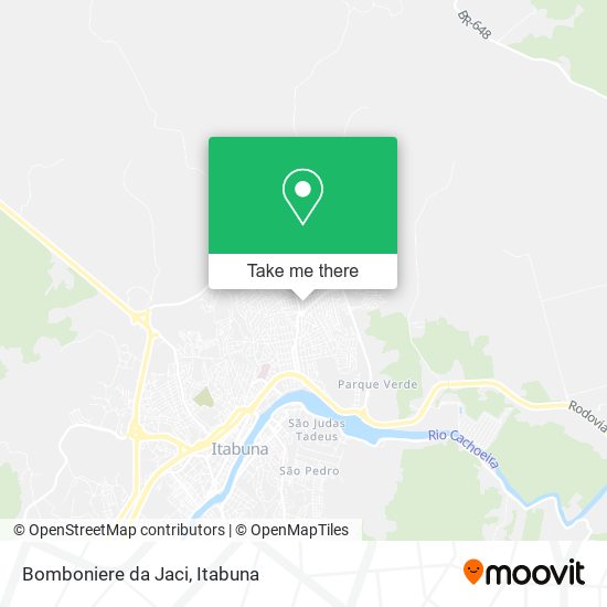 Bomboniere da Jaci map