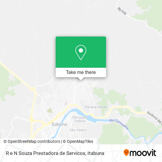 R e N Souza Prestadora de Servicos map