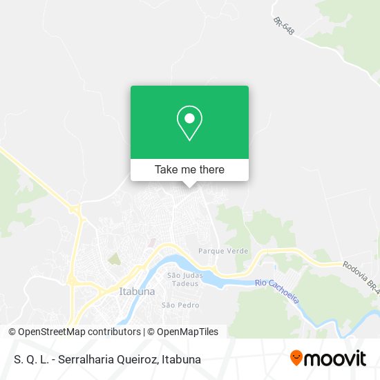 Mapa S. Q. L. - Serralharia Queiroz
