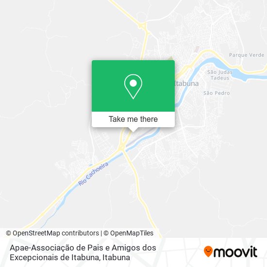 Apae-Associação de Pais e Amigos dos Excepcionais de Itabuna map