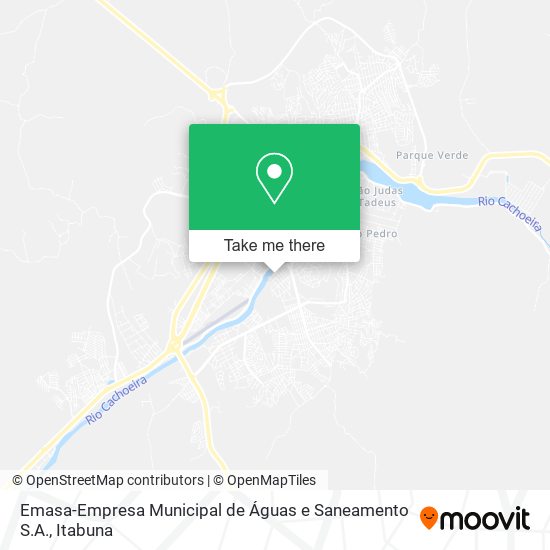 Mapa Emasa-Empresa Municipal de Águas e Saneamento S.A.