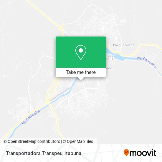 Transportadora Transpeu map