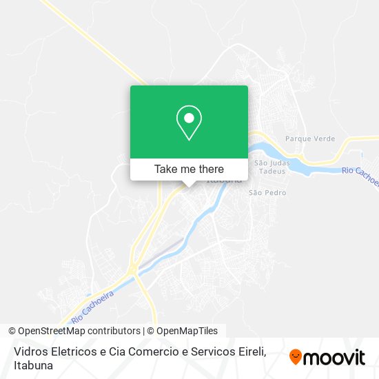 Vidros Eletricos e Cia Comercio e Servicos Eireli map