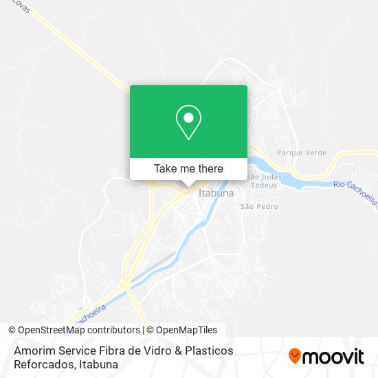 Mapa Amorim Service Fibra de Vidro & Plasticos Reforcados