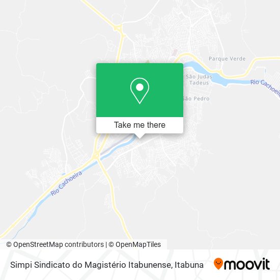 Simpi Sindicato do Magistério Itabunense map