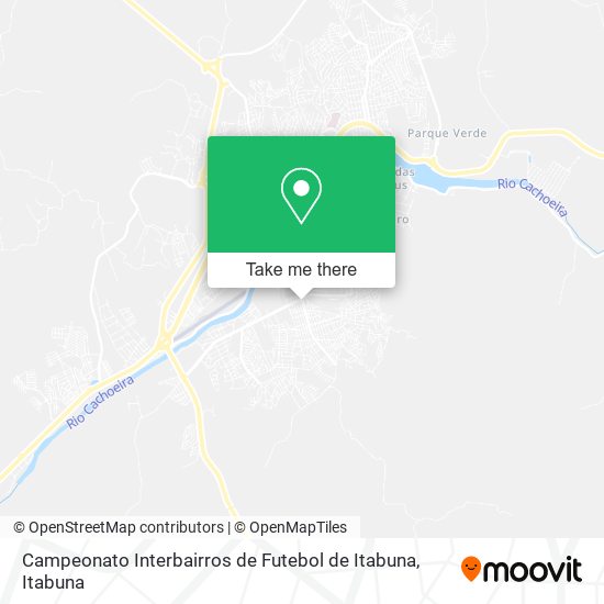 Campeonato Interbairros de Futebol de Itabuna map