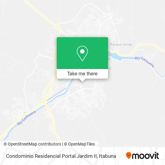 Mapa Condominio Residencial Portal Jardim II
