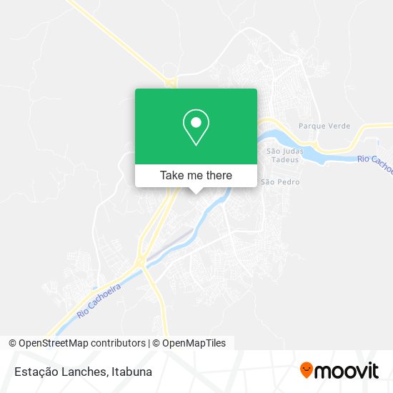 Estação Lanches map