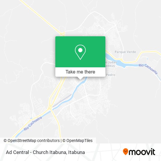 Mapa Ad Central - Church Itabuna