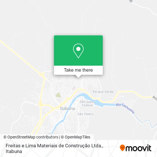 Mapa Freitas e Lima Materiais de Construção Ltda.