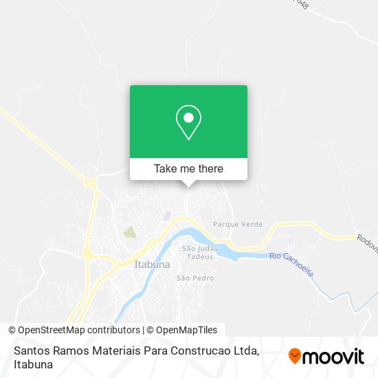 Santos Ramos Materiais Para Construcao Ltda map