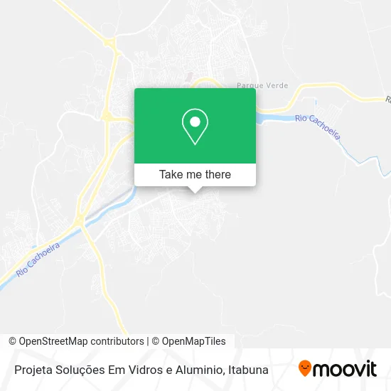 Projeta Soluções Em Vidros e Aluminio map