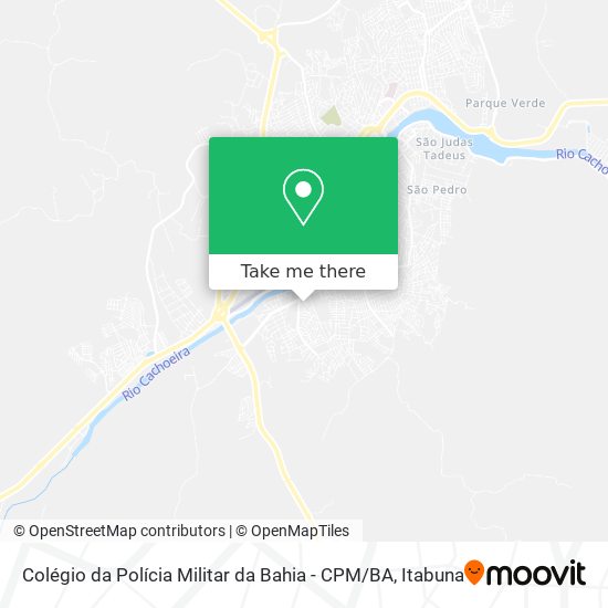 Colégio da Polícia Militar da Bahia - CPM / BA map