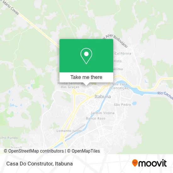 Casa Do Construtor map