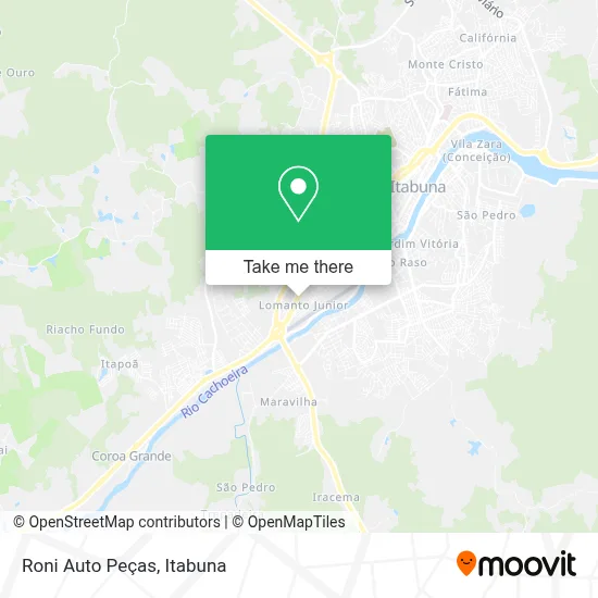 Roni Auto Peças map