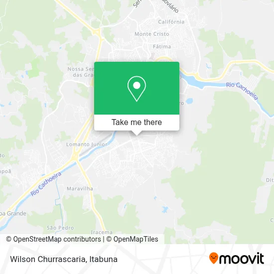 Wilson Churrascaria map