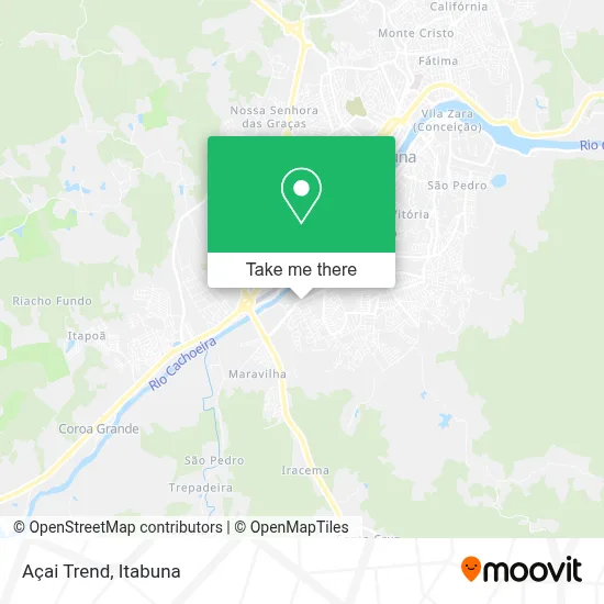 Açai Trend map