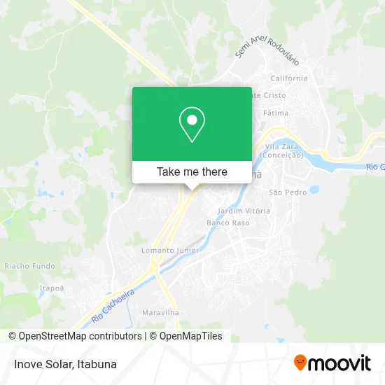 Inove Solar map