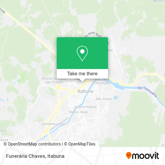 Funerária Chaves map