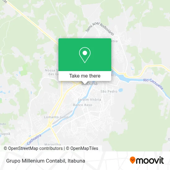 Grupo Millenium Contabil map
