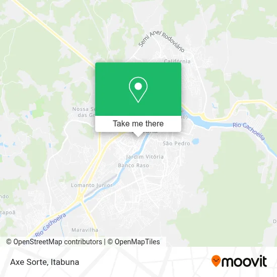 Axe Sorte map